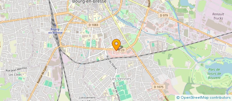 localisation de l'entreprise INDIVISION CLAPISSON PIERRE à BOURG-EN-BRESSE