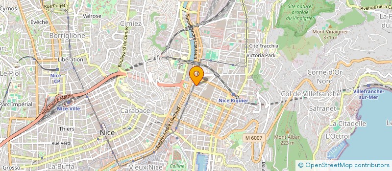 localisation de l'entreprise INDIVISION CLARES-GUILLAMON ET PRZYBYLAK à NICE