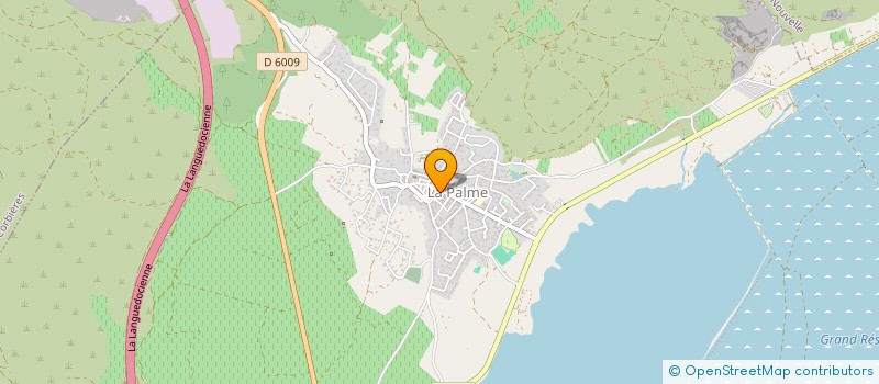 localisation de l'entreprise INDIVISION CLARET ADRIENNE ET JEAN  LA PALME