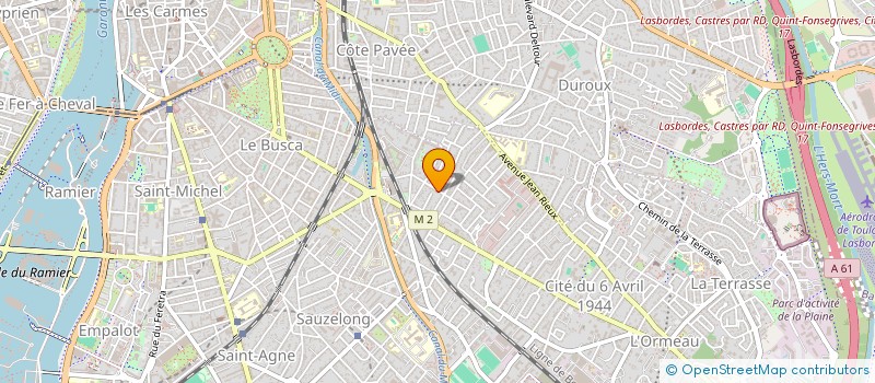 localisation de l'entreprise INDIVISION CLARETIE à TOULOUSE