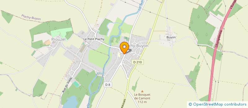 localisation de l'entreprise INDIVISION CLAUDE DEPREZ  FREMONTIERS