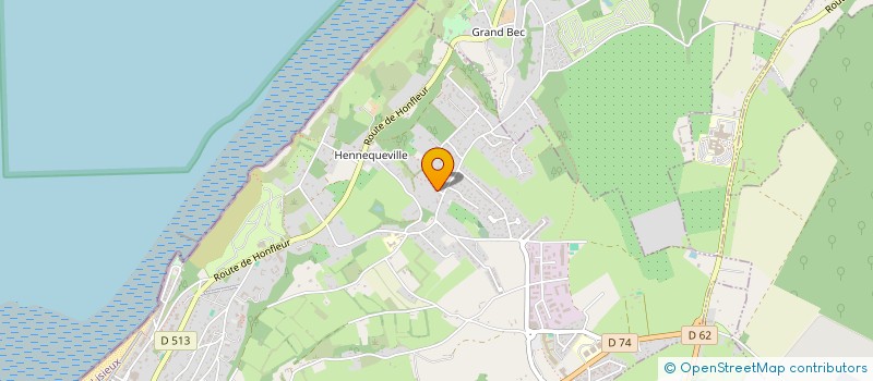 localisation de l'entreprise INDIVISION CLAUDE SAMAMA  TROUVILLE-SUR-MER