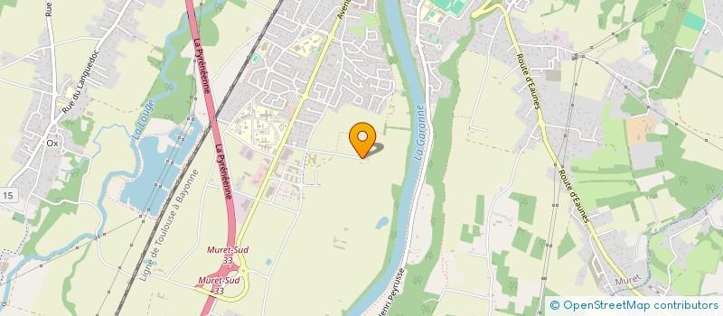 localisation de l'entreprise INDIVISION CLAVIE  MURET