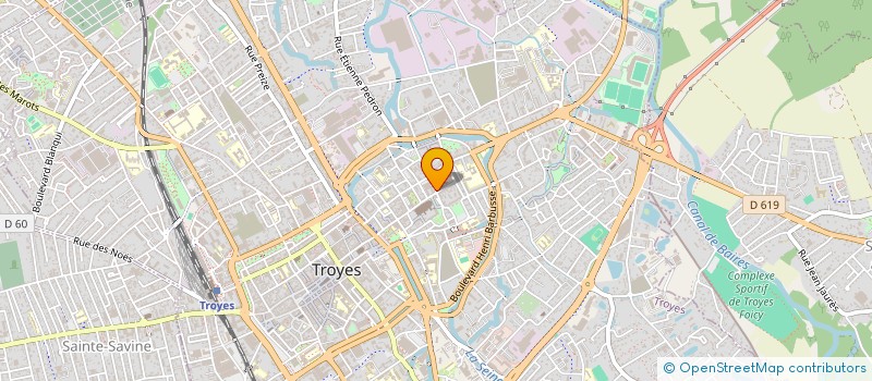 localisation de l'entreprise INDIVISION CLEMENT  TROYES