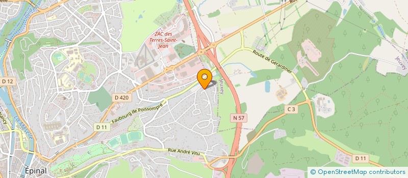 localisation de l'entreprise INDIVISION CLERC à DEYVILLERS