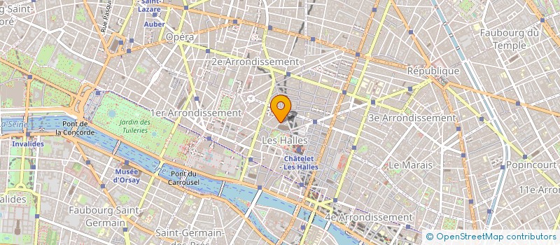 localisation de l'entreprise INDIVISION CLERISSE-PUJOS  PARIS