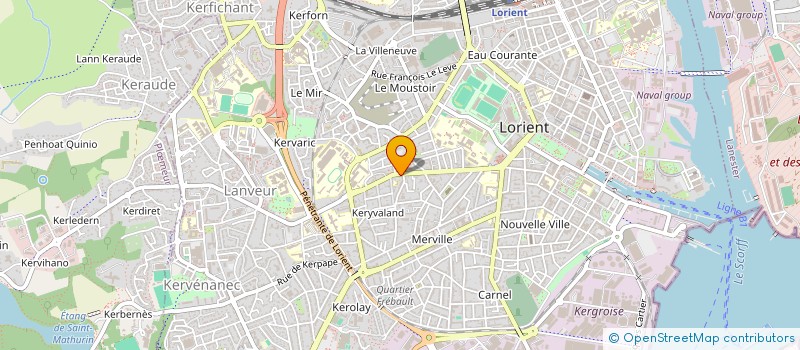 localisation de l'entreprise INDIVISION CLOAREC  LORIENT