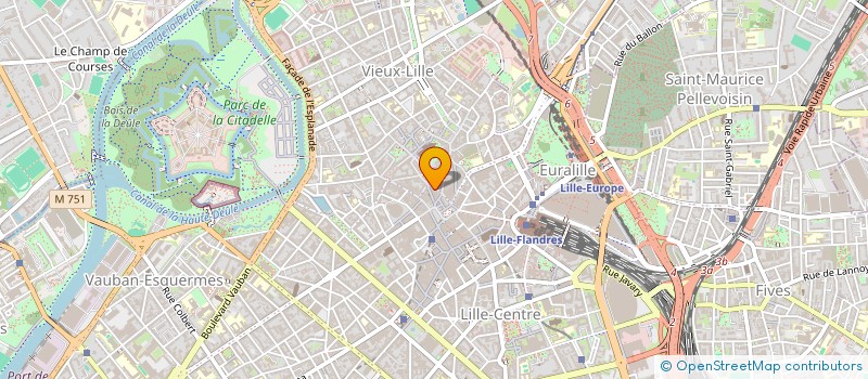 localisation de l'entreprise INDIVISION CLOET à LILLE