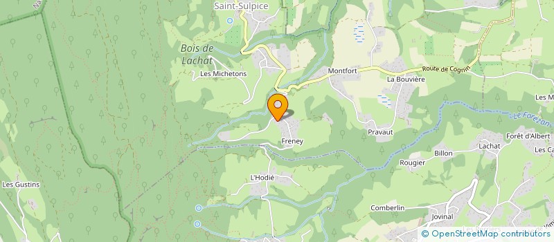 localisation de l'entreprise INDIVISION CLOITRE HERVE & EMILIEN  SAINT-CASSIN