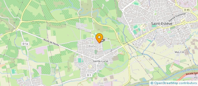 localisation de l'entreprise INDIVISION CLOS MAZA  PERPIGNAN