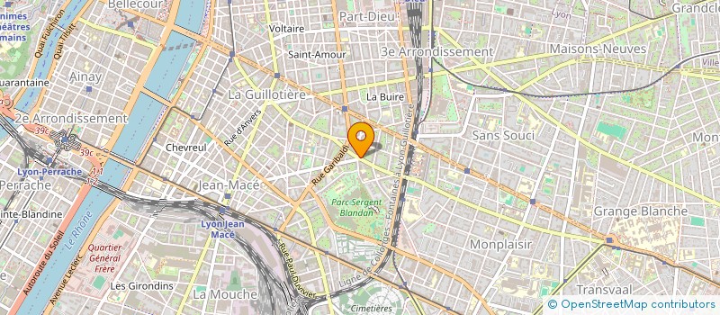 localisation de l'entreprise INDIVISION CLOT  LYON