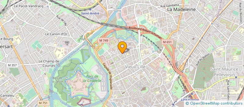 localisation de l'entreprise INDIVISION CLOUARD / DUMOULIN  PARIS