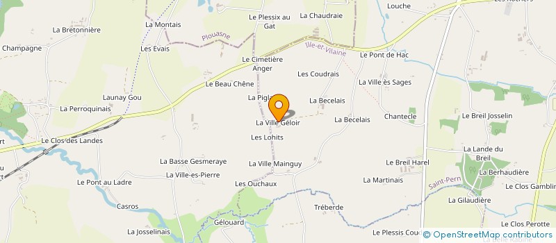 localisation de l'entreprise INDIVISION COBAST*DANIEL  SAINT-PERN