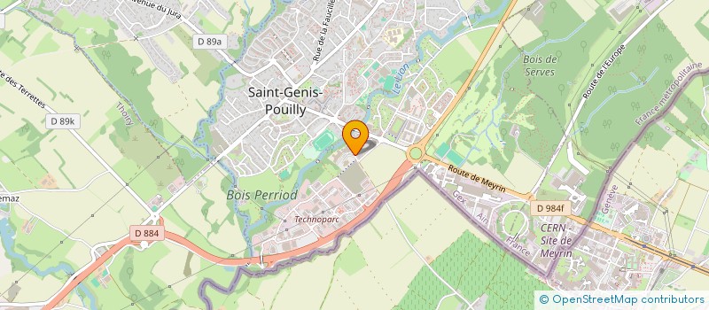 localisation de l'entreprise INDIVISION COCCARO ROLANDO à SAINT-GENIS-POUILLY