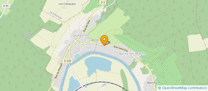 localisation de l'entreprise INDIVISION COCTEAU à BARZY-SUR-MARNE