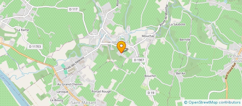 localisation de l'entreprise INDIVISION CODATO RAPHAEL, GASTON  VERDELAIS