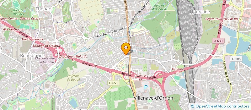 localisation de l'entreprise INDIVISION CODINA WILLEMS à VILLENAVE-D'ORNON