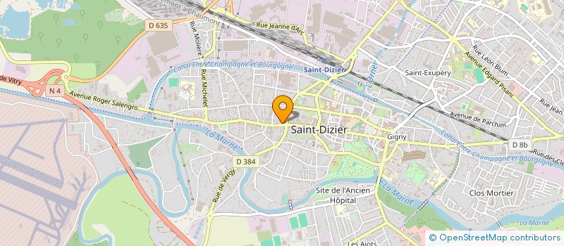 localisation de l'entreprise INDIVISION COFRADE à SAINT-DIZIER