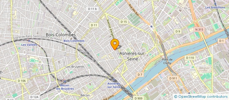 localisation de l'entreprise INDIVISION COHEN à ASNIERES-SUR-SEINE