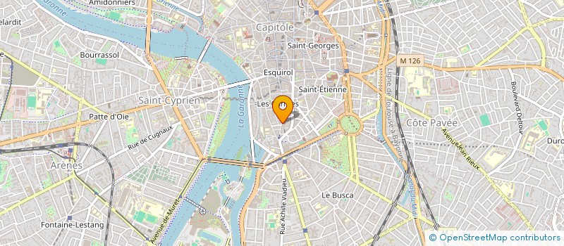 localisation de l'entreprise INDIVISION COHEN ARMAND ET SANDRA  TOULOUSE