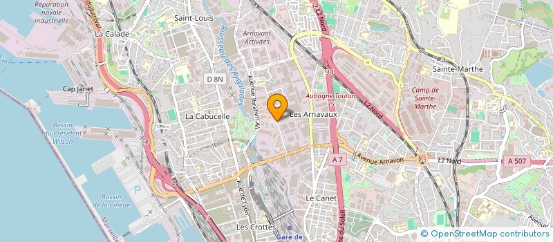 localisation de l'entreprise INDIVISION COHEN MIMOUN à MARSEILLE