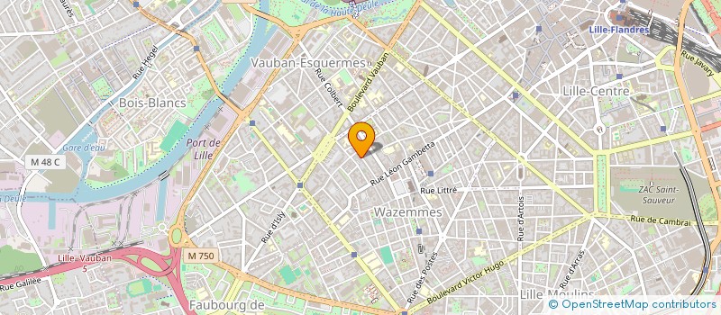 localisation de l'entreprise INDIVISION COILLIOT ET VINCENT à LILLE