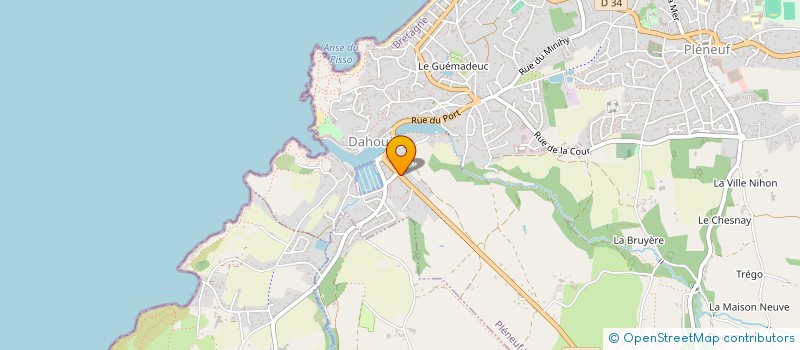 localisation de l'entreprise INDIVISION COINTREL  PLENEUF-VAL-ANDRE