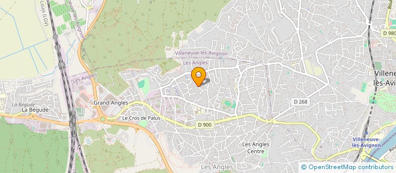 localisation de l'entreprise INDIVISION COITE BOISSONNET  LES ANGLES