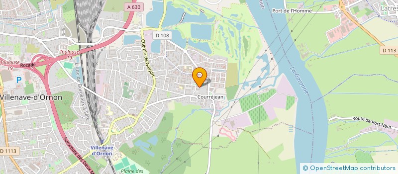 localisation de l'entreprise INDIVISION COLAS-THOMMERET à VILLENAVE-D'ORNON