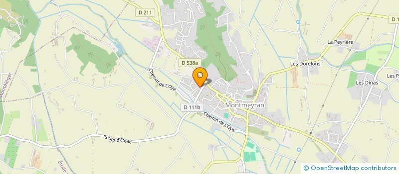 localisation de l'entreprise INDIVISION COLLIAT-CECCALDI  MONTMEYRAN