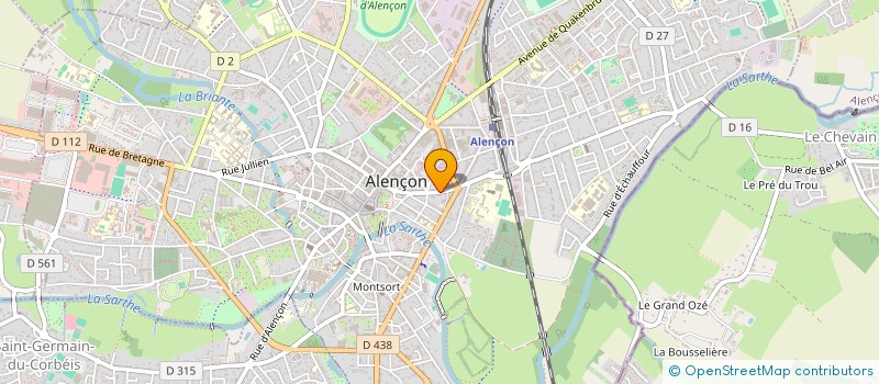 localisation de l'entreprise INDIVISION COLLIN à ALENCON