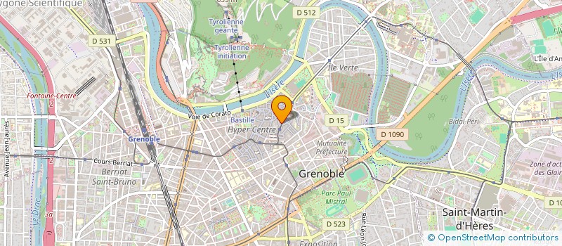 localisation de l'entreprise INDIVISION COLLIN DUFRESNE  GRENOBLE