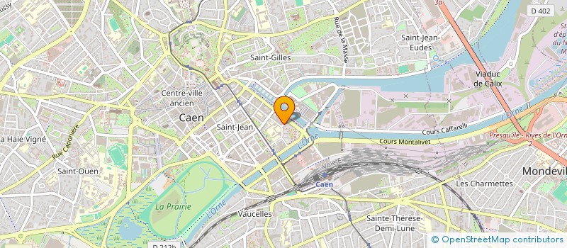 localisation de l'entreprise INDIVISION COLLIN-FONT à CAEN