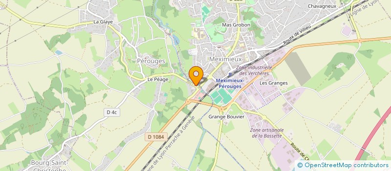 localisation de l'entreprise INDIVISION COLLINET à MEXIMIEUX
