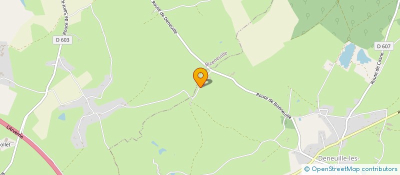 localisation de l'entreprise INDIVISION COLLINET  JOEL ET DANIEL  DENEUILLE-LES-MINES