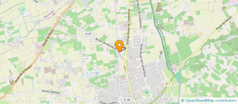 localisation de l'entreprise INDIVISION COLLOMB GERARD  PERNES-LES-FONTAINES