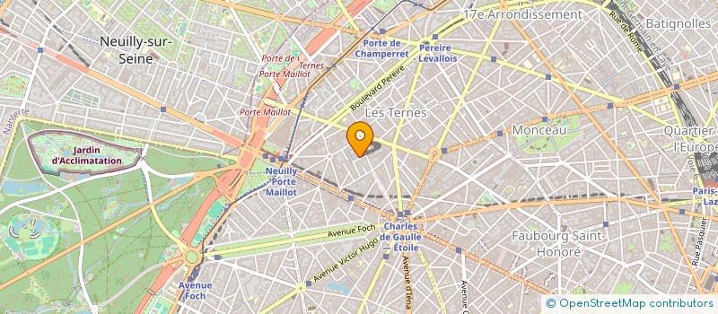 localisation de l'entreprise INDIVISION COLONELS RENARD  PARIS