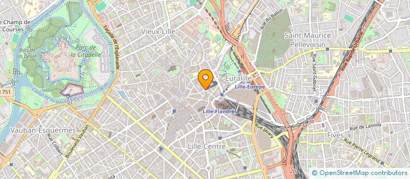 localisation de l'entreprise INDIVISION COLPAERT à LILLE