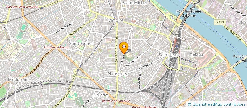 localisation de l'entreprise INDIVISION COMAT  BORDEAUX