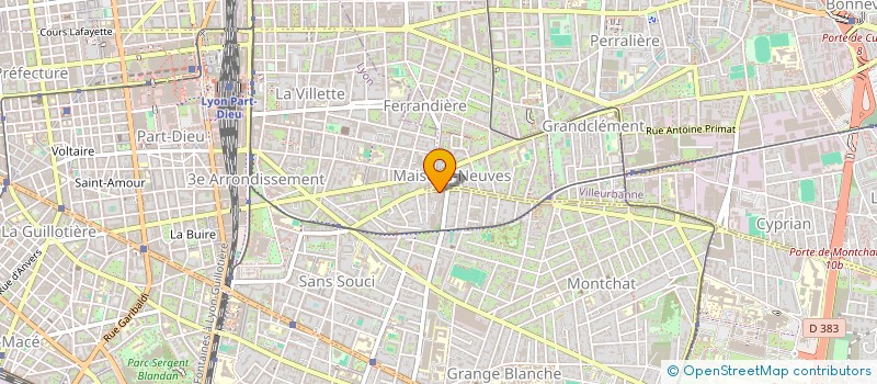 localisation de l'entreprise INDIVISION COMBE-REY  LYON