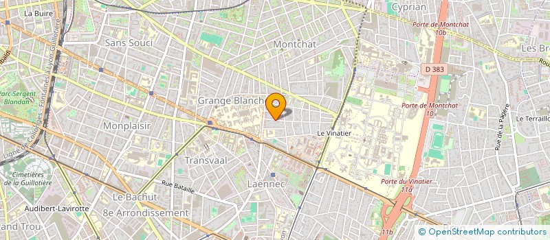 localisation de l'entreprise INDIVISION COMBOROURE REYNE  LYON