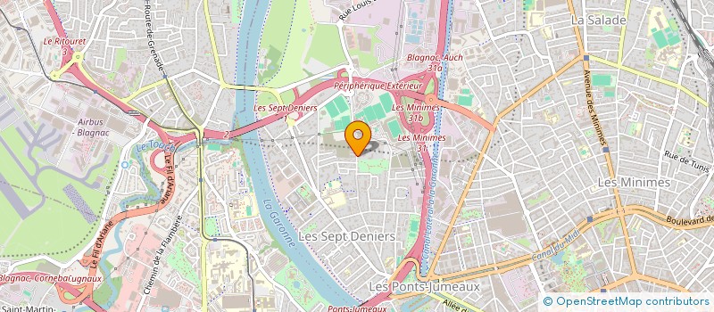 localisation de l'entreprise INDIVISION COMBRET THOMAS ET GAVALDA LAURE à TOULOUSE