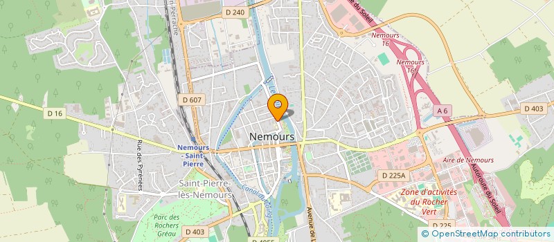 localisation de l'entreprise INDIVISION COMENT - LATRECHE  NEMOURS