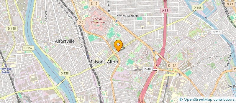 localisation de l'entreprise INDIVISION COMET  MAISONS-ALFORT