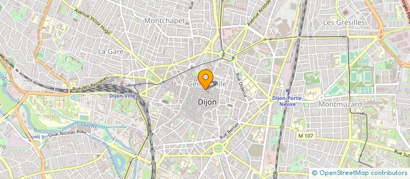 localisation de l'entreprise INDIVISION CONDATE CURIE IMMO à DIJON