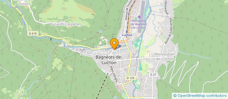 localisation de l'entreprise INDIVISION CONDOMINES JEAN à BAGNERES-DE-LUCHON