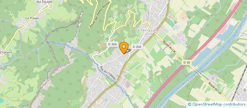 localisation de l'entreprise INDIVISION CONIO-ROYER / GARNIER  LA TERRASSE