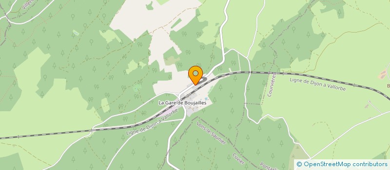 localisation de l'entreprise INDIVISION CONSORTS CUENOT  BOUVERANS