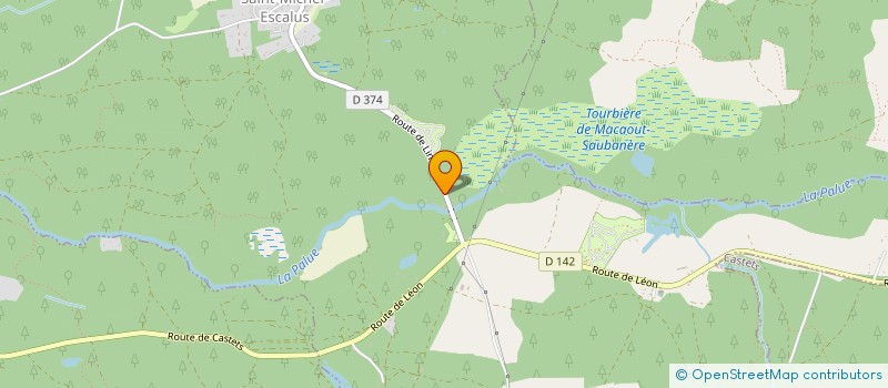 localisation de l'entreprise INDIVISION CONSORTS LATOUR  SAINT-MICHEL-ESCALUS