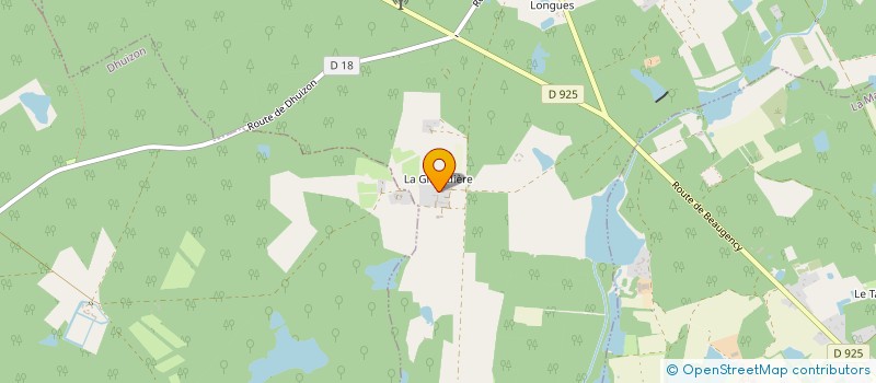 localisation de l'entreprise INDIVISION CONSORTS LONGUET DE LA GIRAUDIERE  VILLENY